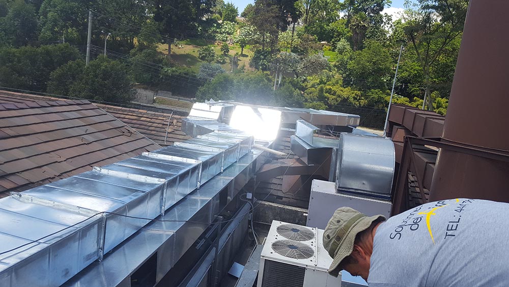 MONTAJE DUCTOS SISTEMAS DE AIRE ACONDICIONADO 1